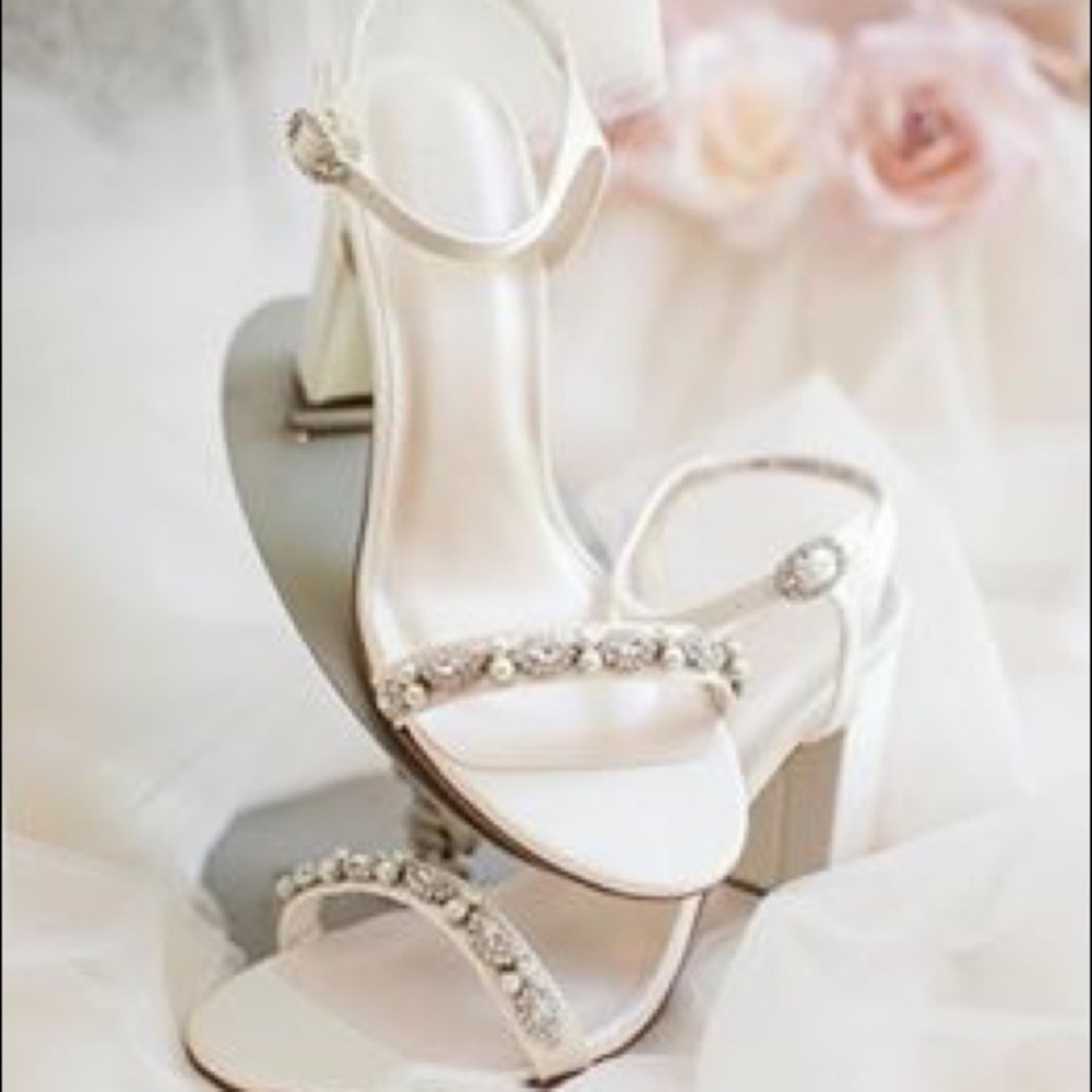 David’s Bridal Block Heels